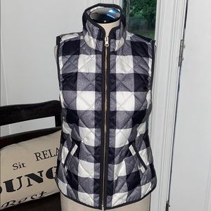 Checkered vest